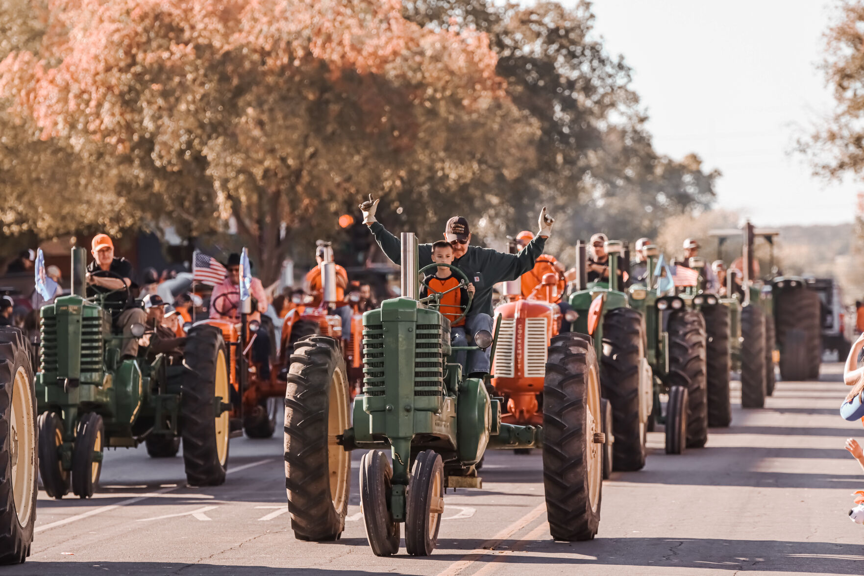 Sea of Orange Parade